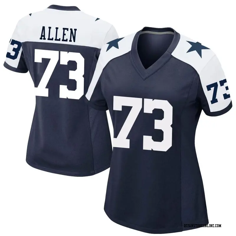 Women's Larry Allen Dallas Cowboys Alternate Jersey - Navy Game