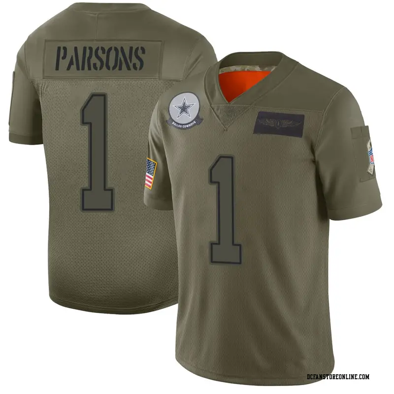 Buy Micah Parsons Dallas Cowboys Nike Alternate Game Jersey - White  F4301664 Online